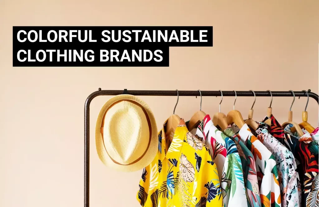colorful sustainable clothing brands