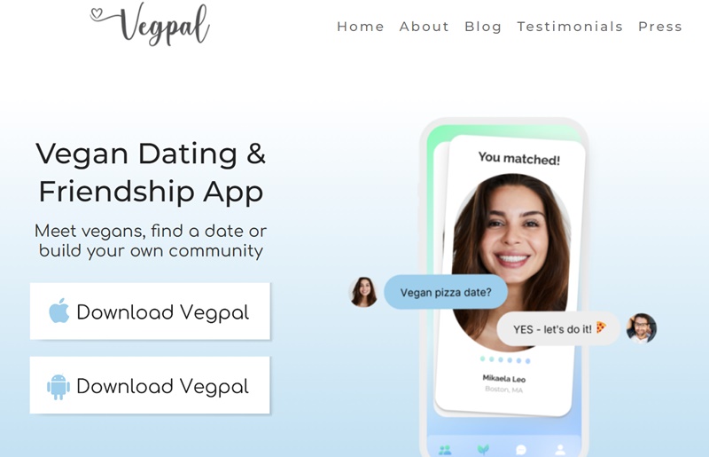 vegpal best vegan dating apps