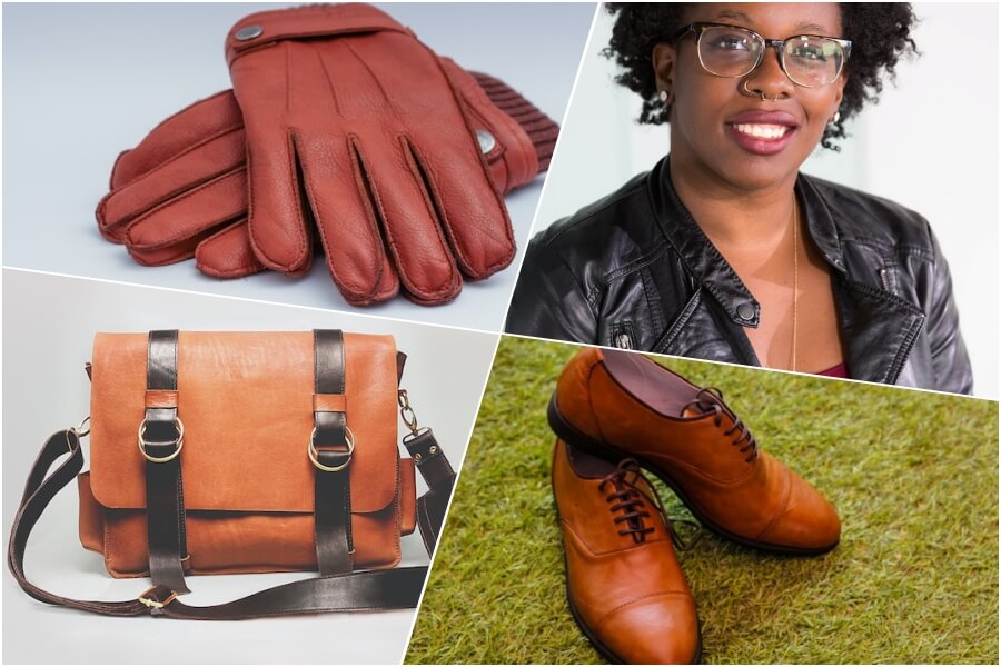 vegetable tanned leather