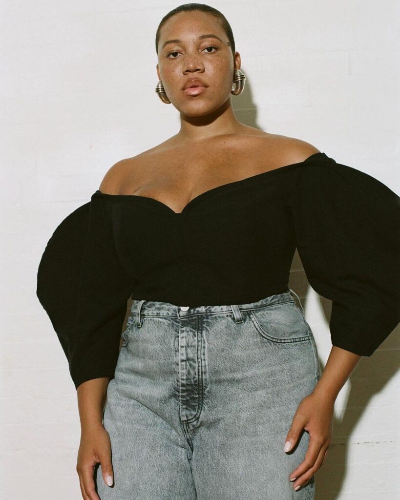 sustainable plus size tops