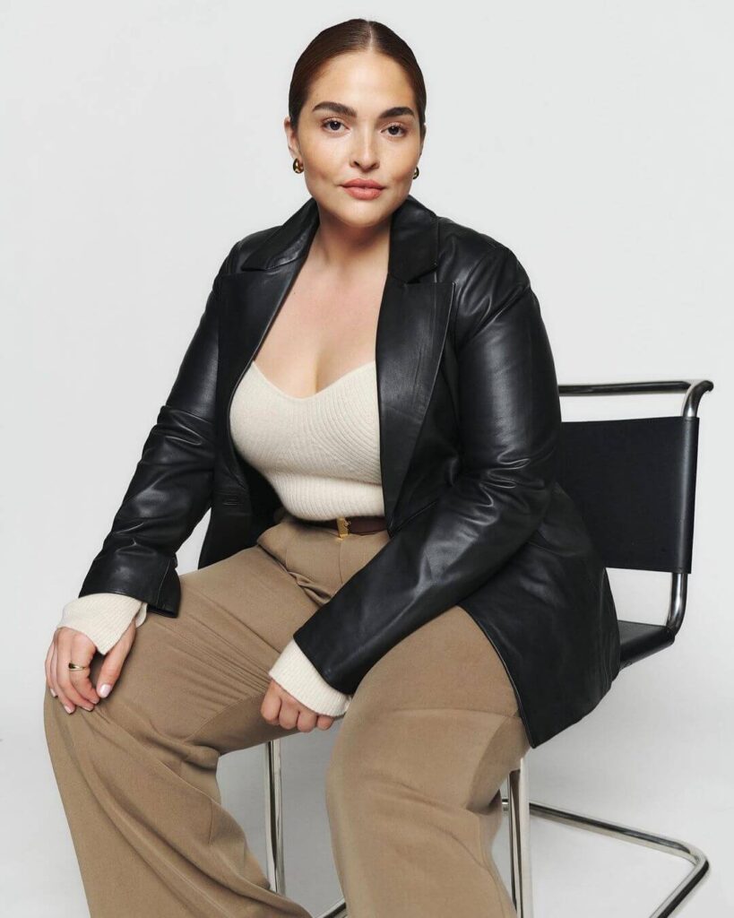 sustainable plus size winter coats