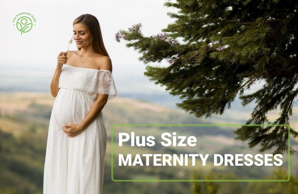 15 Sustainable Plus Size Dresses for Mamas-To-Be