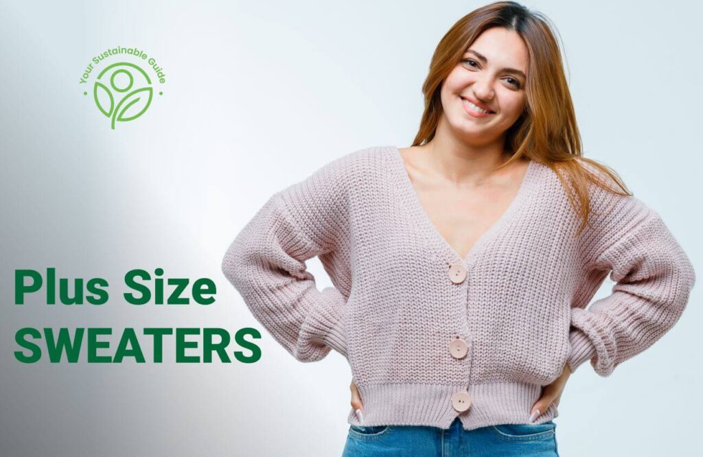 sustainable plus size sweaters