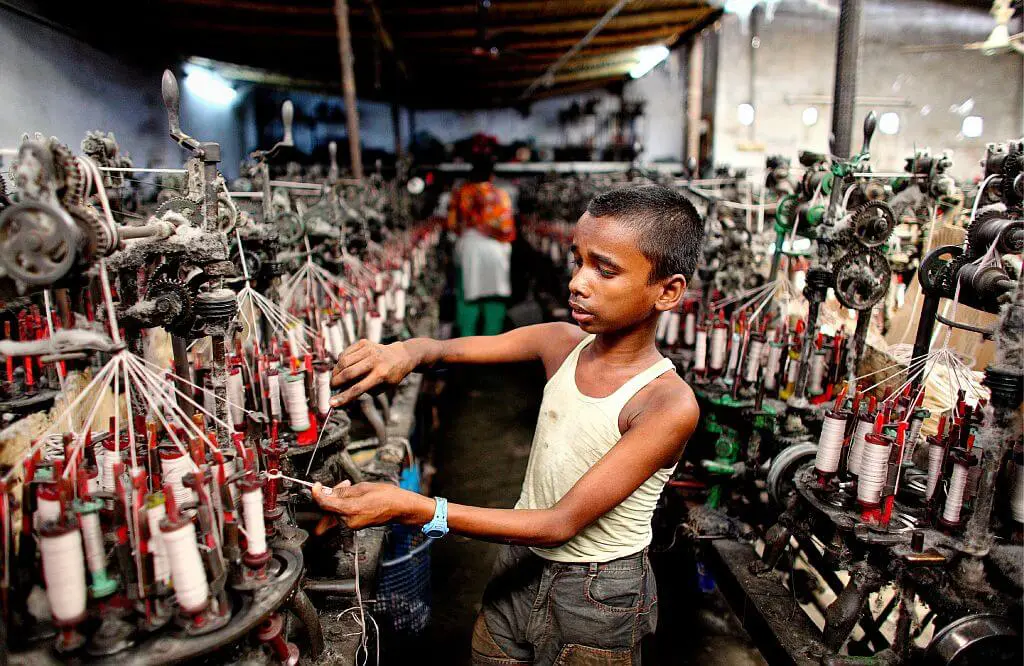 child labor in fast fashion