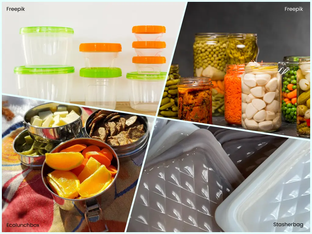 safe storage containers for food